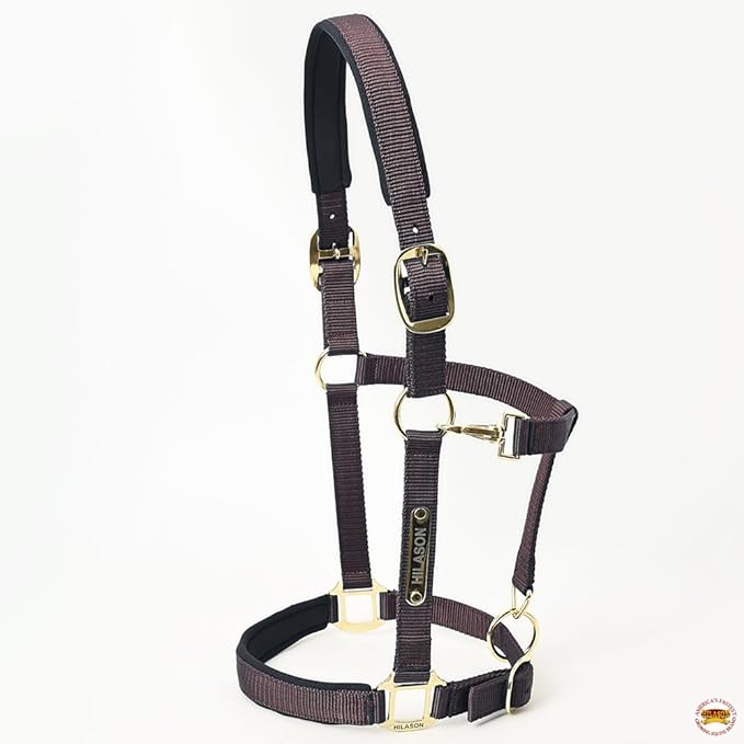 HILASON Western Safety Horse Halter Comfortable and Flexible | Nylon Halters Adjustable Cute