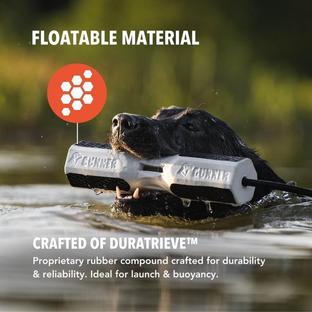 Dog Training Bumper - Retriever Training Dummy, Retrieving Dummies for Pets, Bumpers for Water Retrieving with Adjustable Rope, (Flasher)