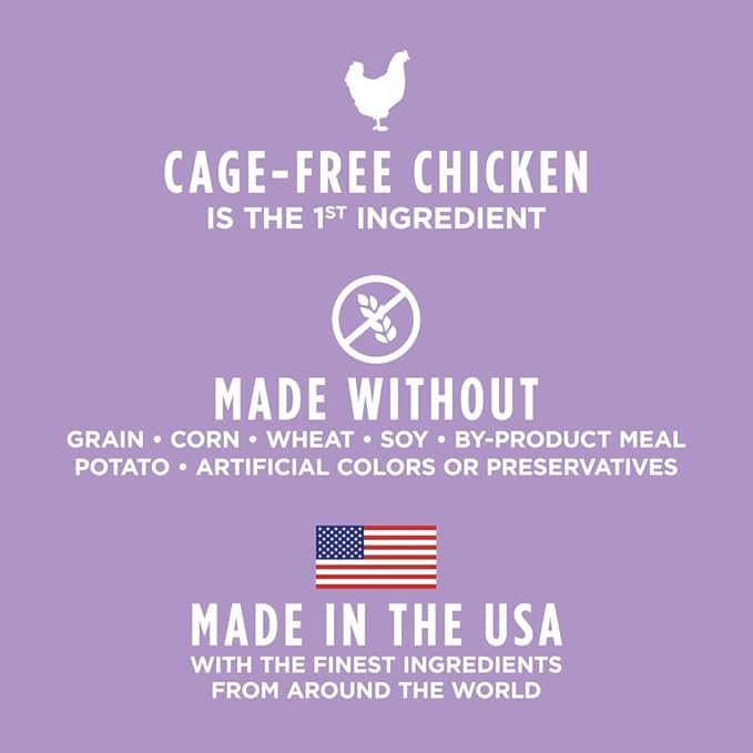 Instinct Original Kitten Dry Cat Food, Raw Coated Kibble, High Protein, Grain Free Recipe - Real Chicken, 4.5 lb. Bag