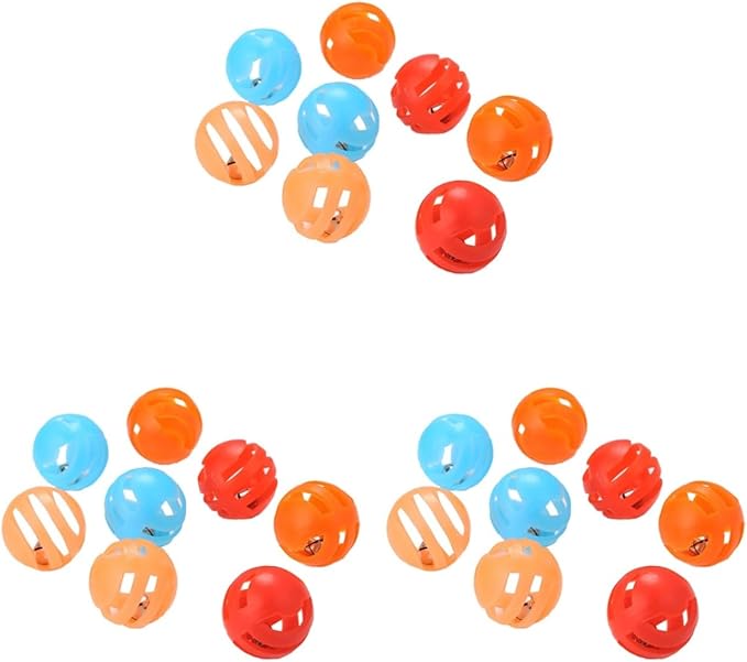 Pcs Cat Ball Toys Pet Bell Toy Cat Bell Ball Pet s s