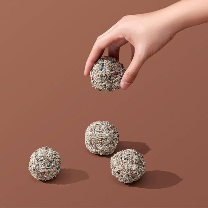 Mixed Tofu Cat Litter, Heavy Duty Flushable Kitty Litter, 5.5Lb/88Oz Coffee 8 Pack