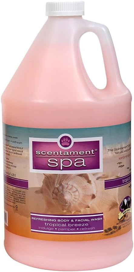 Best Shot Scentament Spa Tropical Breeze Seasonal Facial & Body Wash, 1 Gallon