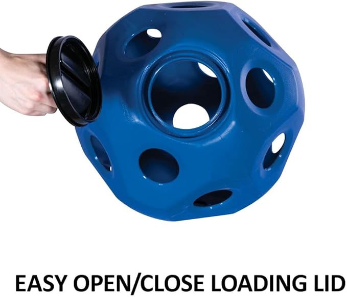 Schneiders Slow Feed Hay Ball Feeder for Horses | Color Blue Horse Stable Companion | Slow Feed Consumption | Boredom Buster | Durable Polyethylene
