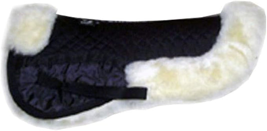 Engel Sheepskin Lined Half Saddle Pad - Small