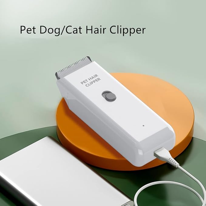 Blade Replacement & Charged Cable for Pet Hair Trimmers,1 Replacement Blade & 1 Replacement Cable for Dog Shavers