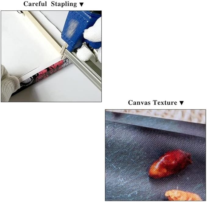 Tropical Island Coral Reef Landscape Canvas Wall Art for Living Room,Unique View Split Waterline Scenery,Beautiful Nature Summer Travel Scenic Picture Print Artwork Painting Decor,Inner Frame 20x40