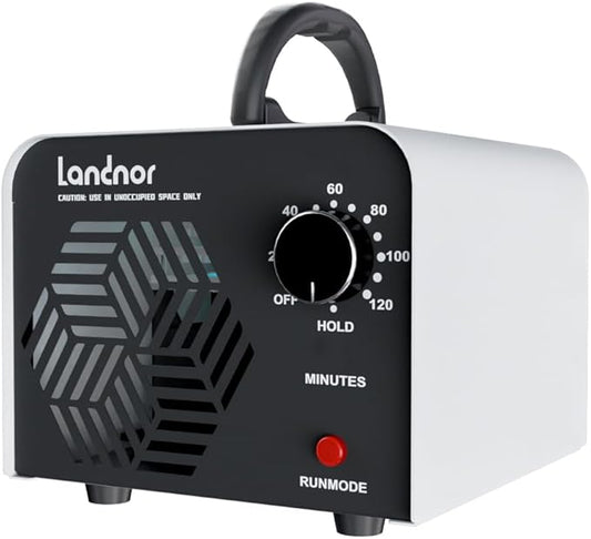 Ozone Generator 90,000mg/h, Ozone Air Purifier Deodorizer for Areas of 6,000 Square Feet, Efficient odor removal for Home, Basement, Smoke, Pet Room,Factory,Mall