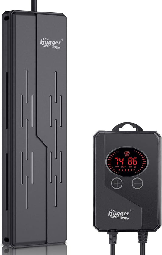 hygger Aquarium Heater 1000W,Submersible Fish Tank Heater with Adjustable Temperature Digital LED Controller,Overheating & Auto Shut Off Protection,for Saltwater & Freshwater Fish Tank 110-240Gallon