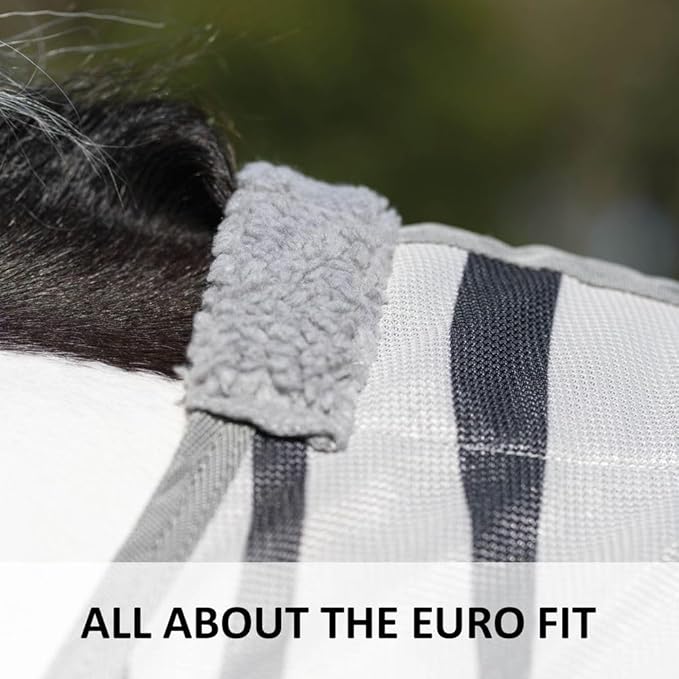 Schneiders Soft Interlock Mesh II Zebra Horse Fly Sheets | Striking Zebra Pattern for Fly Deterrence & Superior UV Protection