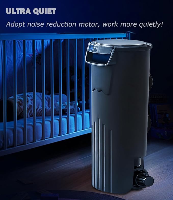 Upgraded Turtle Tank Filter, Aquarium Internal Filter Fish Tank Filter for 5 to 40 Gallon Ultra Silent Fast and Effective Filtration Waterfall Filter (Filter)