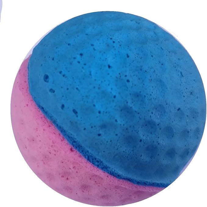 YnFag 24 Pack Foam Soccer Balls Cat Toys for Indoor Cats Cat Balls (24Pcs Two-Color Golf)