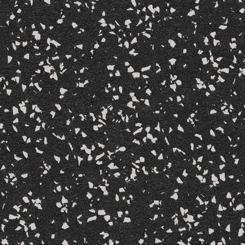 American Floor Mats - Extreme Rubber Gym Tiles - 1 Inch Thick Colorful Rubber Gym Tiles - Superior Shock and Sound Absorbing Tiles - 10% Grey 25 Tile Pack (Covers 100 Sq Ft)