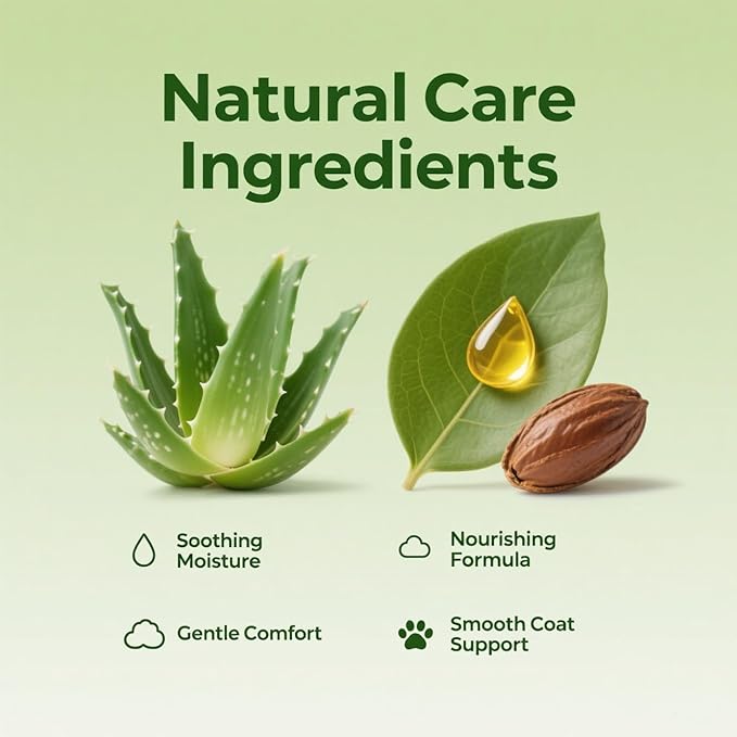 WLP Pet Glove Wipes for Dogs & Cats, Cleaning Deodorizing Hypoallergenic Hydrating Grooming Wipes, Individually Wrapped, Enriched with Aloe & Jojoba Oil for Daily Care, Traveling (24 PCS)