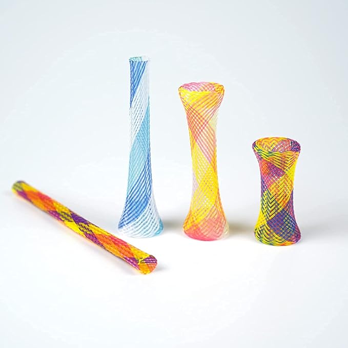 ISMARTEN 45-Piece Cat Toy Set - Springs, Balls, Tube, Pom Poms for Kittens to Swat, Bite, Hunt (Random Color)