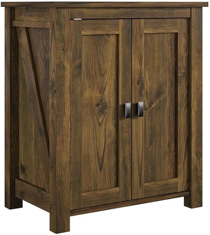 Pemberly Row 10/20 Gallon Aquarium/Terrarium Stand in Rustic