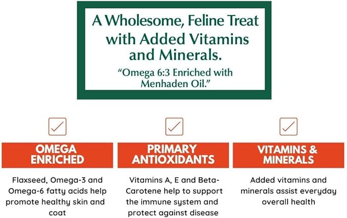 Bench & Field Holistic Natural Healthy Kitty Cat Treats | Crunchy Fish-Shaped Bites | Delicious Seafood Flavored Snack, 3-Ounce (Pack of 12 Bottles)