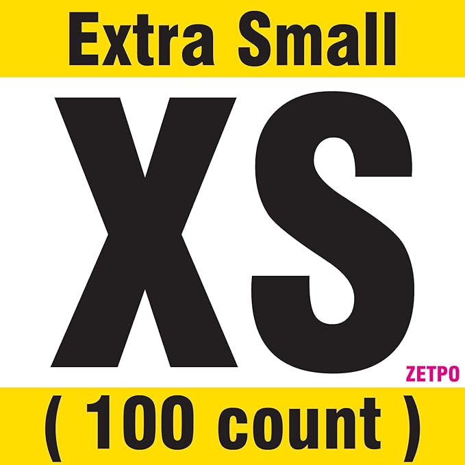 zetpo 100 pcs Cat Nail Caps | Cat Claw Covers | with Adhesives and Applicators (XS, Orange, Red, Neon Red, Bright Pink, Rose)