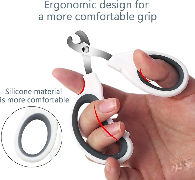 Cats & Dogs Pets Nail Clippers & Trimmers Rabbit Nail Clippers cat Nail Clippers for Indoor Cats cat Claw Clippers with Safety Guard Professional Grooming Tool for Cat Kitten