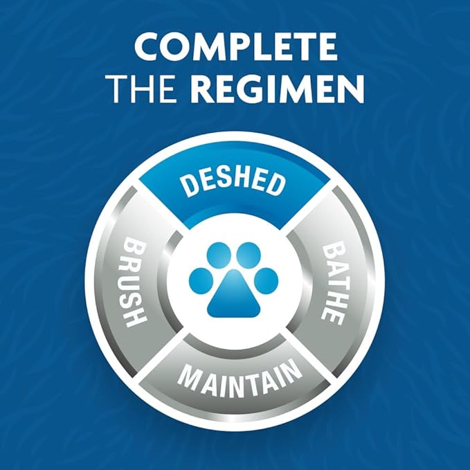 FURminator deShedding Tool For Medium/Large Cats, Short Hair, Removes Loose Hair From Shedding