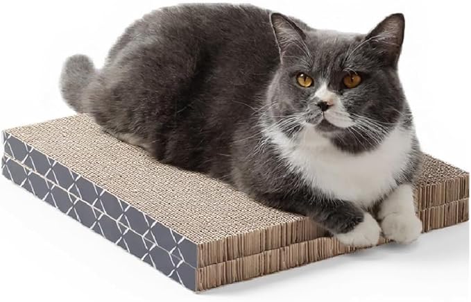 Hide & Scratch: Cat Scratcher Pad Pack; Cat Scratch Pad Refills for Hide & Scratch Scratcher Box (2 Pack)