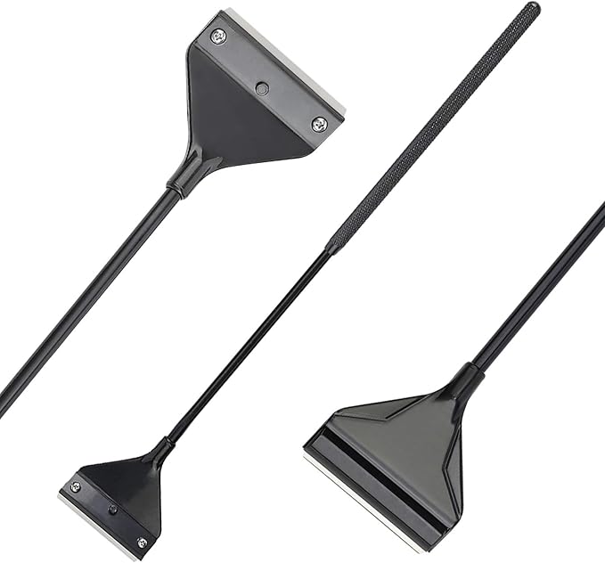 Algae Scraper for Glass Aquariums, Fish Tank Cleaner, Aquarium Algae Scrapers with 10 Stainless Steel Blades.