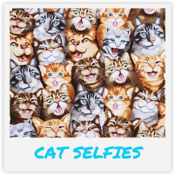 Kitty Kick Stix 15" Catnip Kicker Toy – Set of 2 | Handmade in USA | Interactive Cat & Kitten Toy | Durable Kicker Packed with 100% Potent Catnip for All Breeds (Cat Selfies)