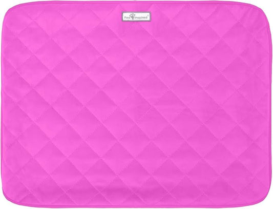 Paw Inspired Fitted Fleece Liner for Ferret Nation, Critter Nation Cage for Ferrets, Rats, Chinchillas, Hedgehogs & Other Small Animals (Pink, Shelf Liner)