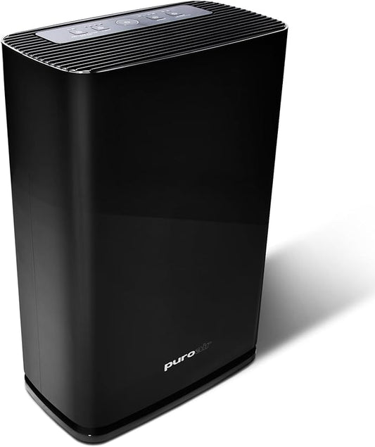 PuroAir 400 HEPA Air Purifier for Home Large Rooms - Covers 2,000 Sq Ft - Filters Up To 99.9% of Pollutants, Smoke, Pollen, Dust, and VOCs - Quiet HEPA Air Filter - Air Purifiers for Bedroom