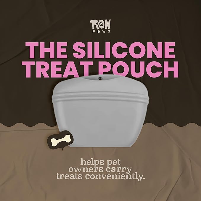 Ultimate Dog Walk & Train Kit - Silicone Dog Treat Pouch - Tug Ball - Portable Water Bottle for Dogs - Ideal Gift for First Time Pet Owners - Training Pouch