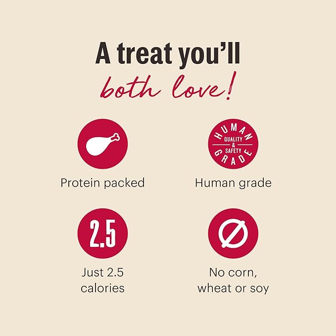 The Honest Kitchen Smittens® Bites: Heart-Shaped White Fish Cat Treats, 1.5 oz Bag