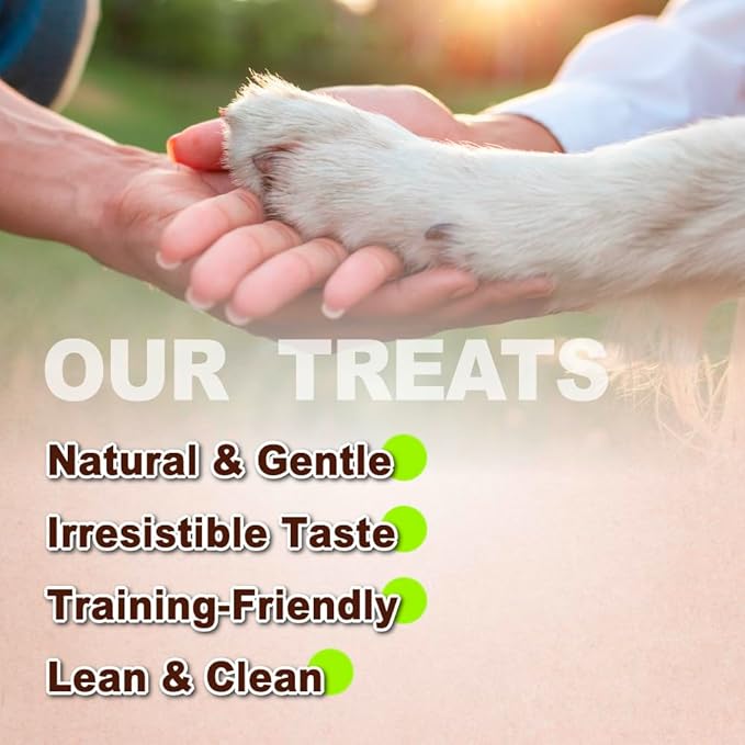 Afreschi Natural Turkey Treats Mini Bars – 16 oz, USA-Sourced Trukey, All-Natural, Hypoallergenic, Low-Fat, Healthy & Easily Digestible, Puppy & Training Snack