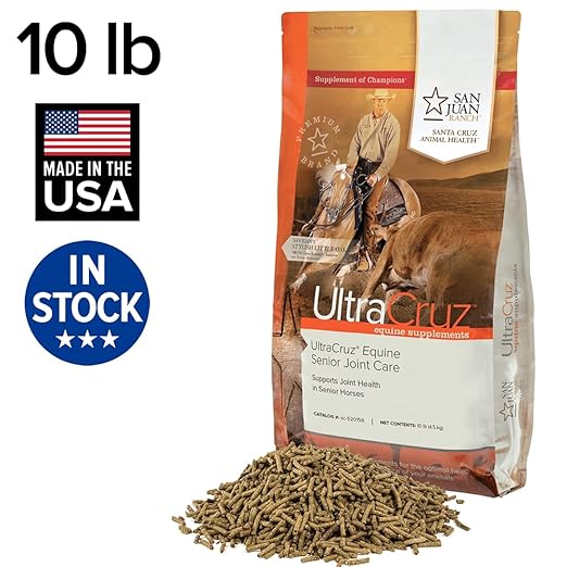 UltraCruz® Equine Senior Joint Care for Horses, 10 lb, pellets