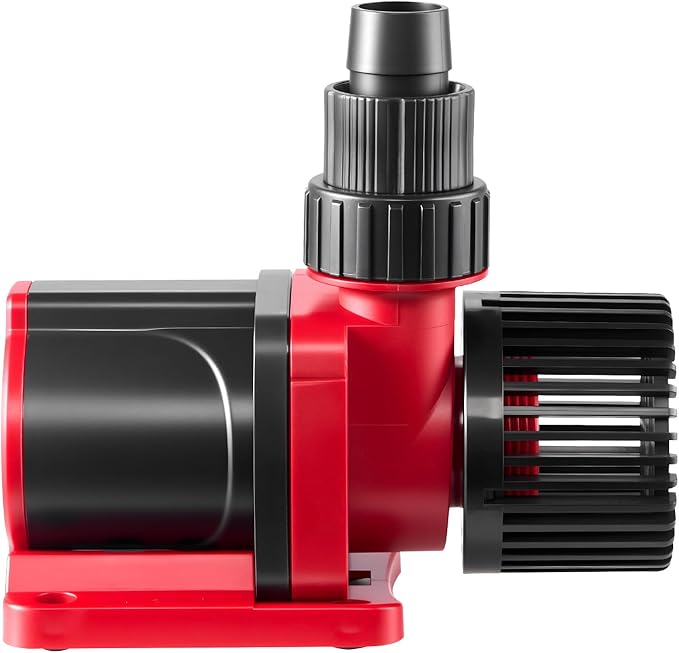 VEVOR Aquarium 24V DC Water Pump, 100W, 2642 GPH Marine Wavemaker Return Pump with Controller, Adjustable Flow, Feed Mode, 19.7 ft Max Lift, for Saltwater Freshwater Fish Tank Sump Pond Circulation