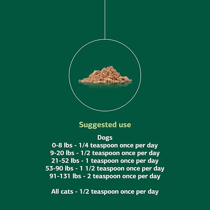 Standard Process Mushroom Complex for Dogs & Cats - Immune Support Supplement with Bovine Colostrum - Lion's Mane Extract Powder for Dog & Cat Immune Support - Essential Aid for Pet Health - 2.92 oz