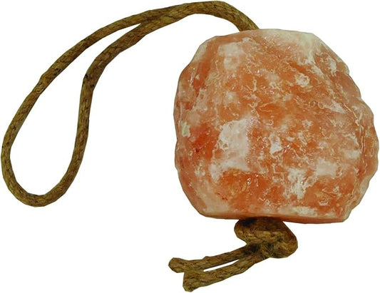Horsemen's Pride Himalayan Salt Block on Rope for Horses, 4.4 Pounds, SS44