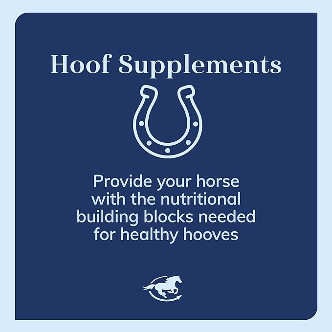 Uckele by SmartEquine Horse Biotin Powder | Hoof Supplement for Horses | Biotin for Horses | Includes Zinc and Methionine | 18 oz Jar