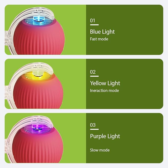 Cat Toy, Interactive Cat Toy, Cat Toys for Indoor Cats with 2 Tails, 3 Modes Rechargeable Cat Enrichment Toys for Small/Medium/Large Cats to Keep Them Busy