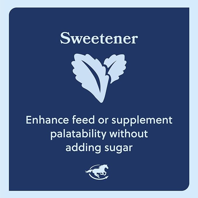 Uckele by SmartEquine Equi Sweet Molasses | Sugar-Free Liquid with Stevia | Perfect for Picky Eaters, Enhances Feed Palatability | 1 Gallon