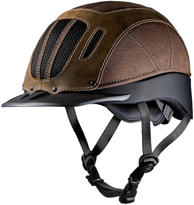 Troxel Sierra Rugged Horse Riding Helmet, Low-Profile, Self-Adjustable Design, Safety Horseback Riding Gear