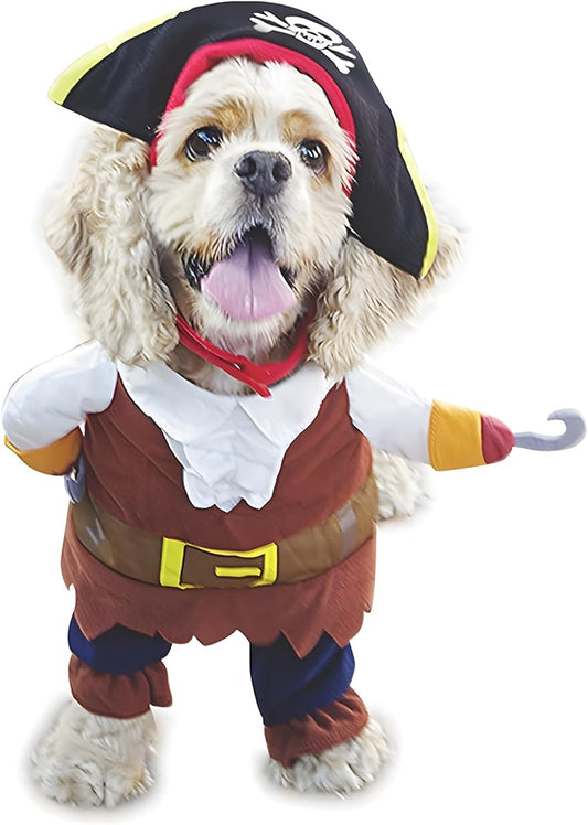Pet Dog Costume Pirates of The Caribbean Style