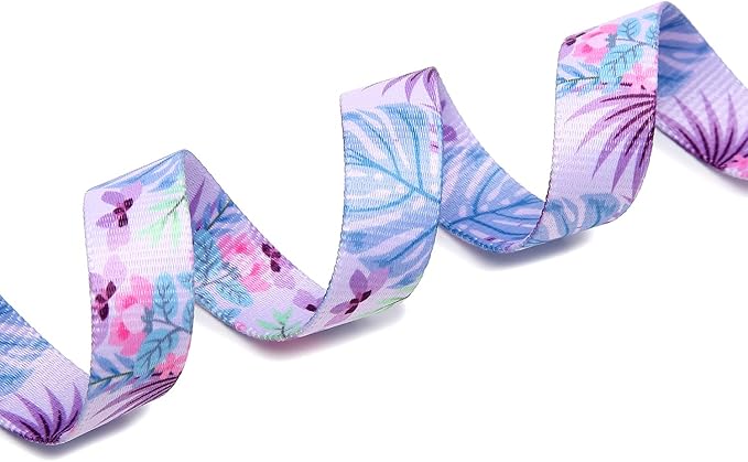 Mercano Adjustable Dog Collar - Special Design Patterns, Soft Nylon Comfortable Durable Pet Collar for Small Medium Large Dogs (XS, Floral Purple)