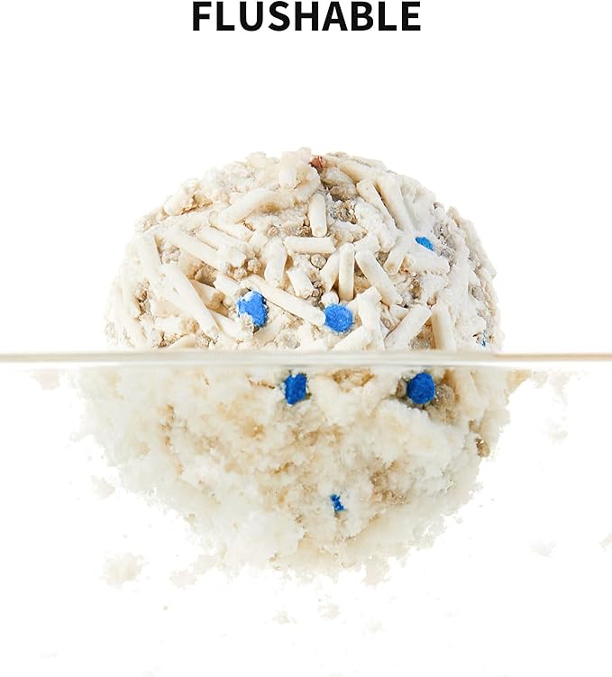 PETKIT New Occult Blood Monitoring Cat Litter, Ultra Absorbent Clumping Mixed Tofu Bentonite Litter, Odor Control and Dust Free