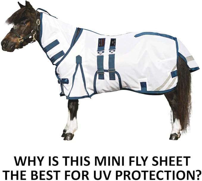 Schneiders Soft Interlock Mesh II Horse Fly Sheets | Superior UV & Insect Protection | Versatile Euro Fit Option | Reflective Safety Design