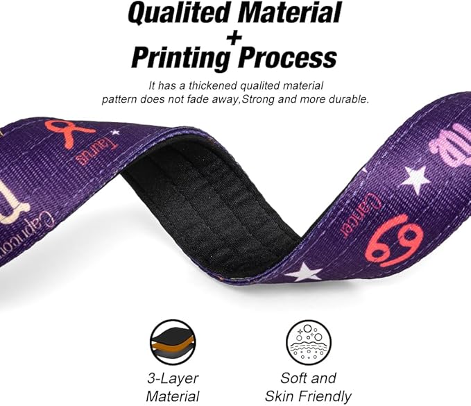 TSPRO Tactical Dog Collar 1.5 Inch Wide Thick Dog Collars with Heavy Duty Metal Buckle, Durable, Strong, Adjustable for Medium to Large Dogs (Leopard Print L)