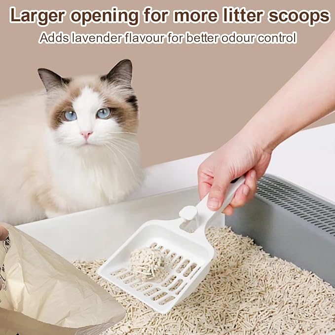 Coffee Dog Poo Bags Coffee scent - 120 Large Biodegradable Poop Bags, Extra Thicken Strong Corn Starch Blended Compostable Leak Proof Poop Waste Bag for Dogs