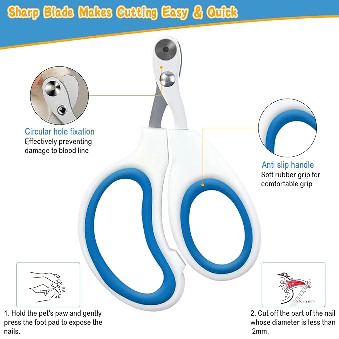 JIURUN Cat Grooming Hammock for Nail Trimming, Pet Grooming Hammock(XS),Trimmer, Nail File, Pet Comb，for Cats Dogs LED Collar Light Rechargeable and Bat Costume Wings