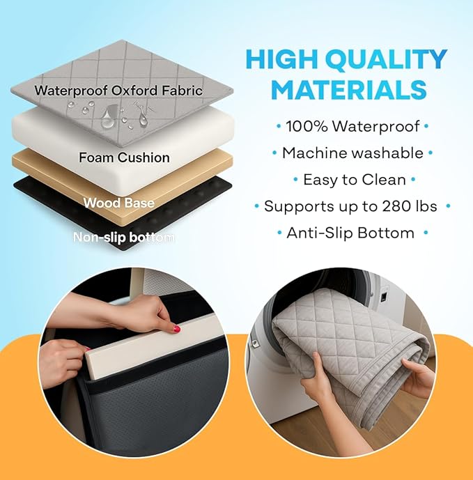 APetsPlanet Dog Car Seat Cover for Back Seat Hard Bottom - Waterproof Backseat Extender for Dogs - Pet Hammock for Car, Truck, SUV - Protector Bed with Mesh Window & Storage - Gray, with Door Covers