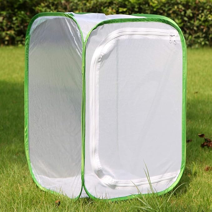 RESTCLOUD Insect and Butterfly Habitat Cage Terrarium Pop-up 23.6 Inches Tall