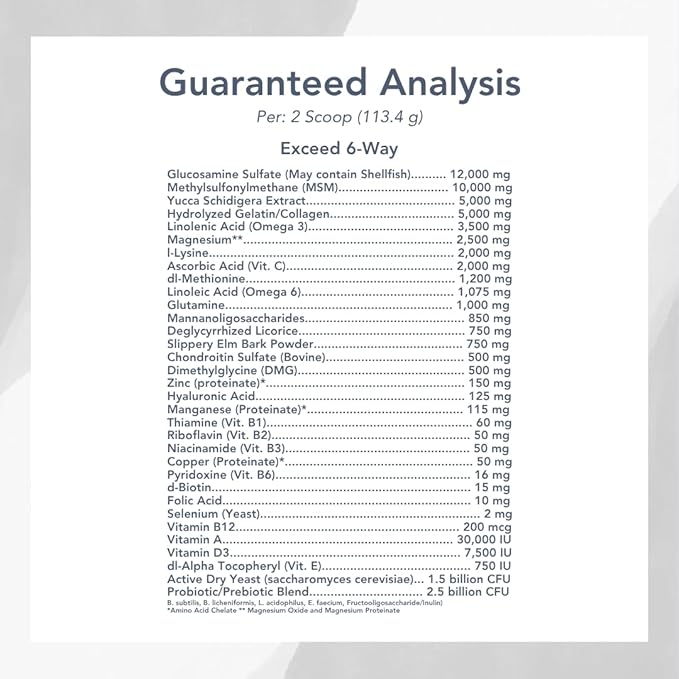 MVP Exceed 6-Way (16lb) High Level Performance Horse Support Pellets. Joint, hoof, Hair, gastric, Digestion and Muscle Support.