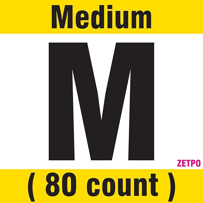 zetpo 80 pcs Cat Claw Covers | Cat Nail Caps | with Adhesives and Applicators (M, Red, White)